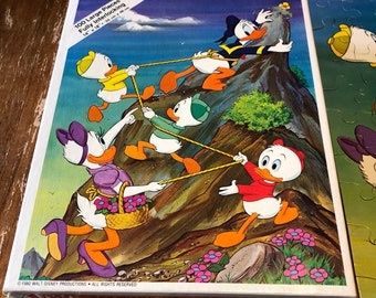 Vintage 1980 Walt Disney Donald Duck Daisy Duck Nephews