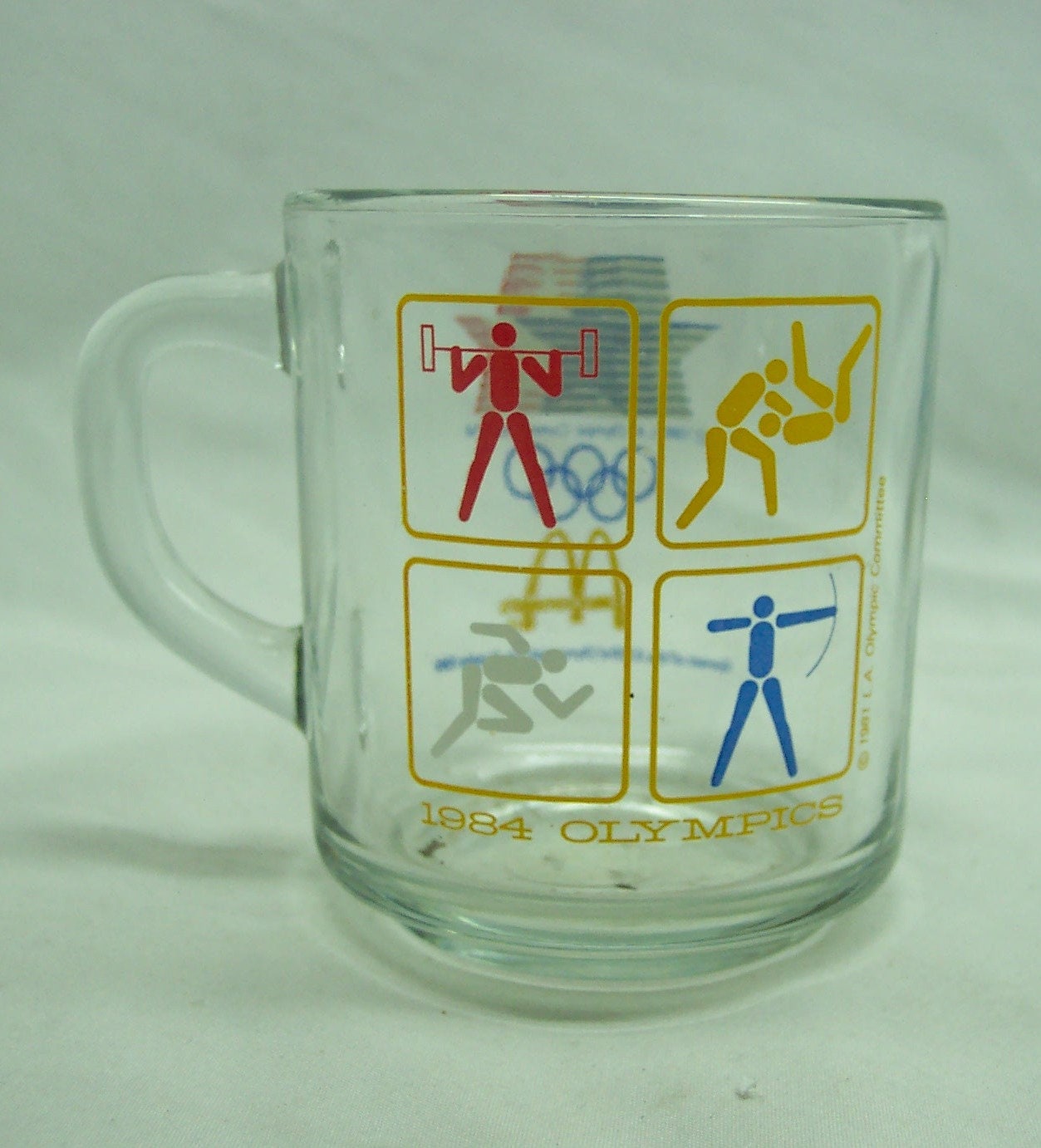 Mcdonalds glass cups - Etsy 日本