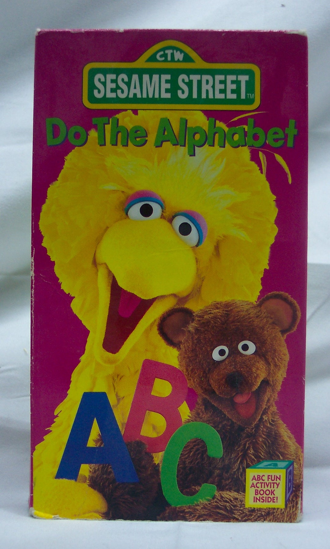 sesame street the alphabet game vhs