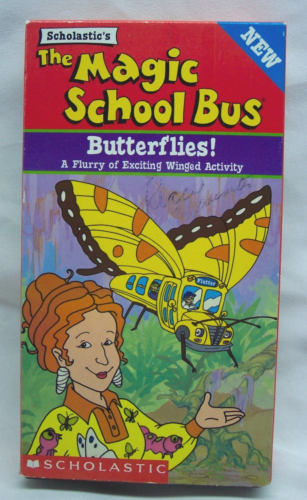 Vintage Scholastic's the Magic School Bus BUTTERFLIES Vhs Etsy