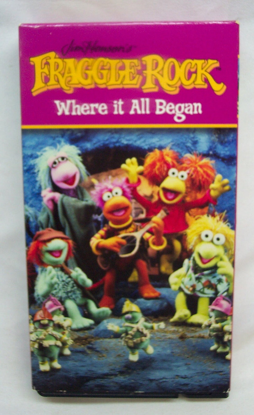 Vintage Jim Henson's FRAGGLE ROCK Where It All Began Vhs Video