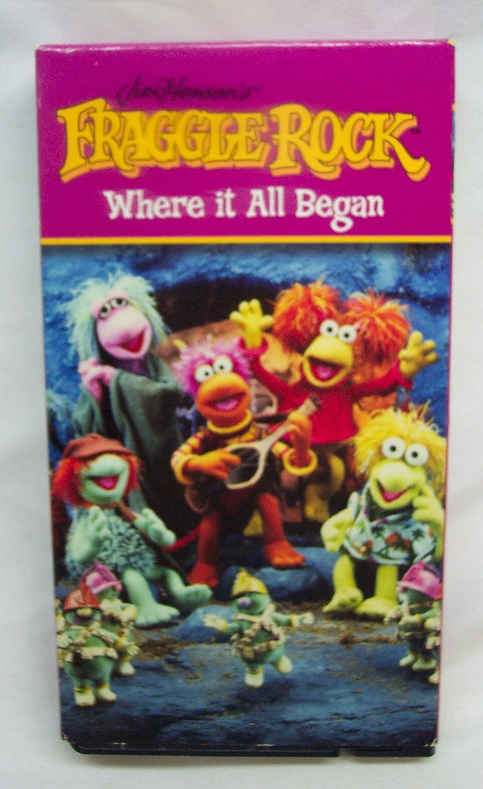 Vintage Jim Henson's FRAGGLE ROCK Where It All Began Vhs Video