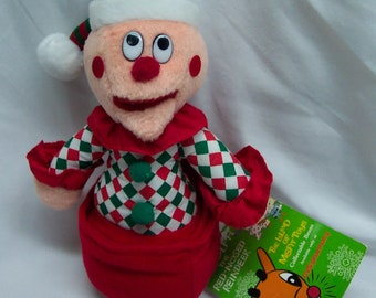 RUDOLPH The Red Nosed Reindeer The Island Of The Misfit Toys Charlie In The Box 7&quot; Plush Stuffed Animal Toy NEW CVS Stuffins 1998
