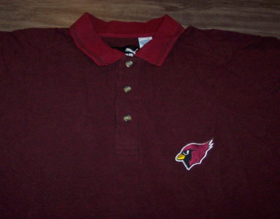 Vintage Throwback ARIZONA CARDINALS NFL Football Polo Dress T shirt Mens Xl Puma 1990 s 90 s Etsy