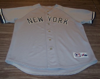 Vintage 80's Rawlings New York Yankees Away Jersey Men's SZ 42 Pro