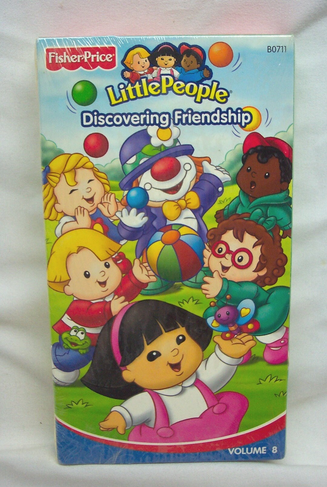 Vintage 2003 Fisher-price Little People DISCOVERING Friendship Vhs