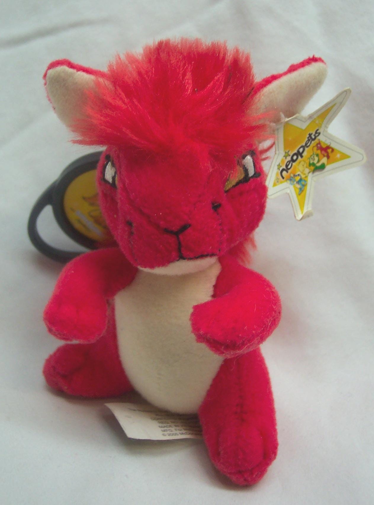 Vintage 2005 Neopets RED KYRII Neopet 4