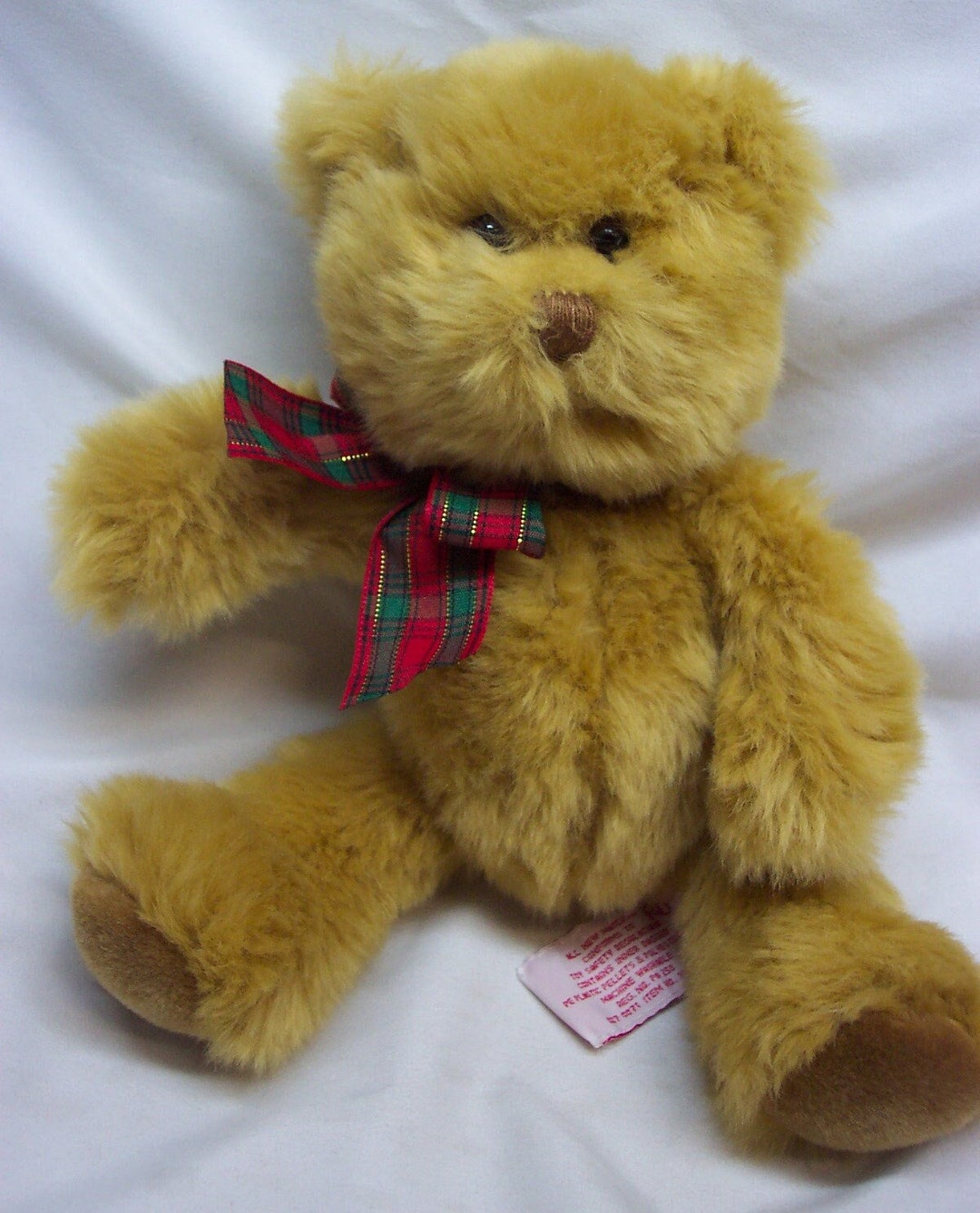 Vintage Russ NUTMEG TEDDY BEAR 10" Plush Stuffed Animal Toy 1990's - Etsy