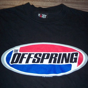 Vintage 1999 THE OFFSPRING Punk Band T-Shirt Mens Large 1990&#39;s Giant Y2K
