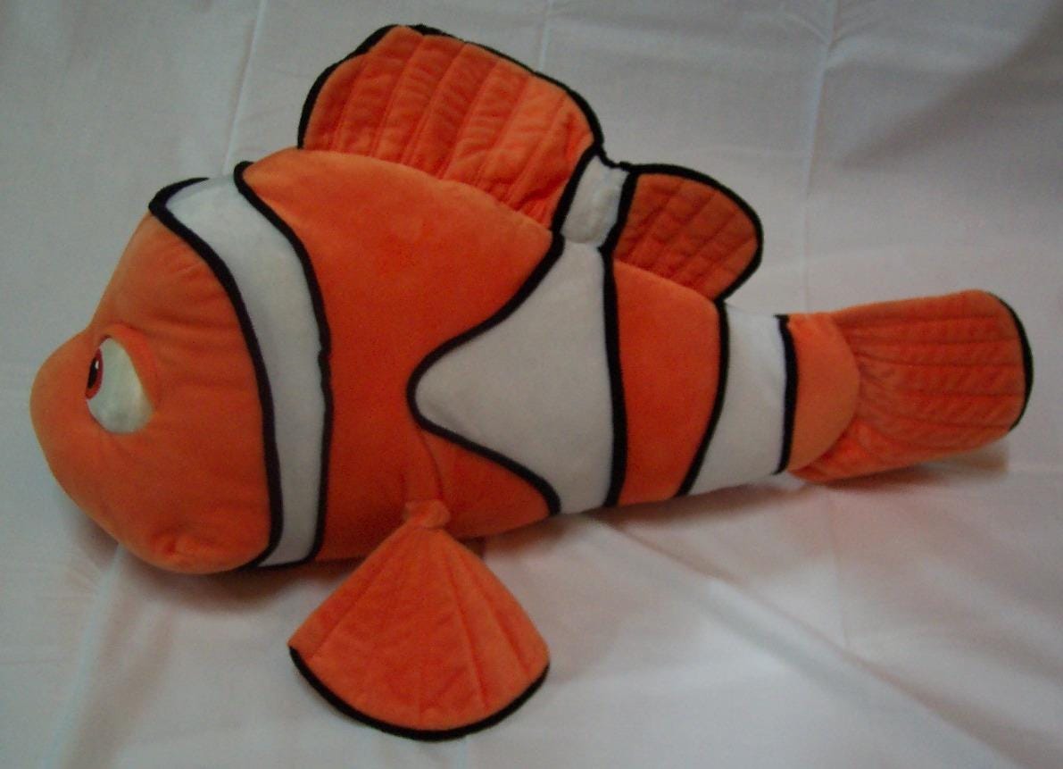 Vintage 2002 LARGE Walt Disney Finding Nemo NEMO Clown Fish 27