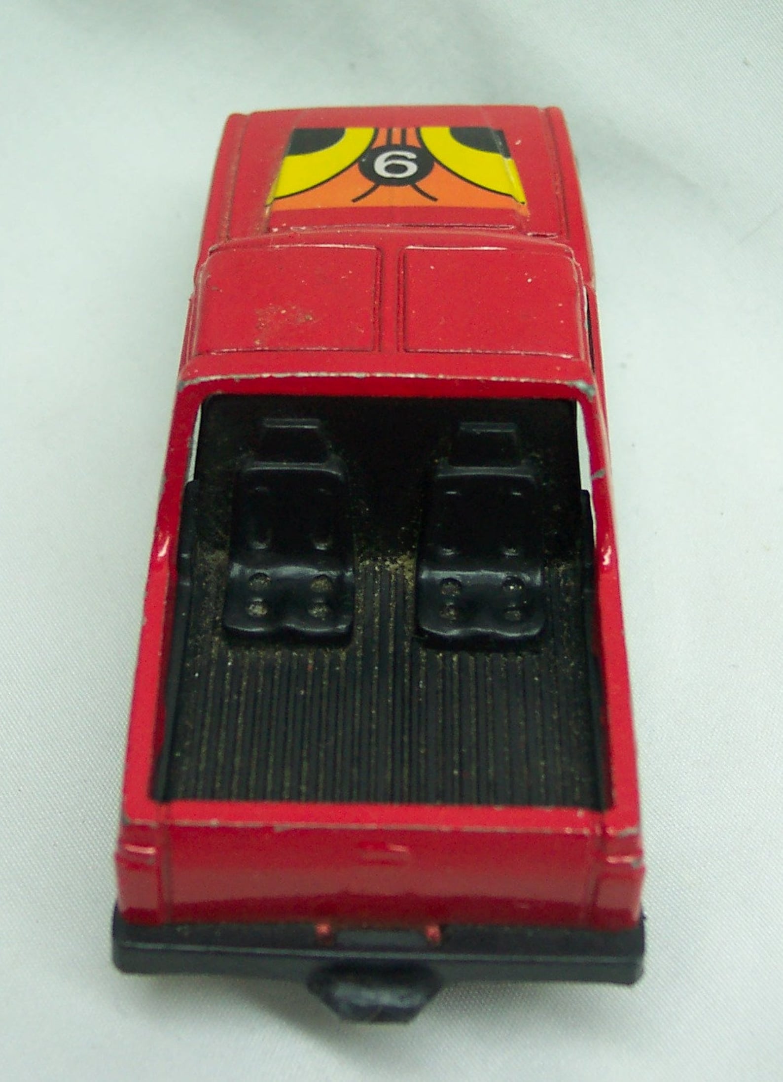 Vintage 1970 TOOTSIE TOY Red Pickup Truck 9 Race Metal Toy Etsy España