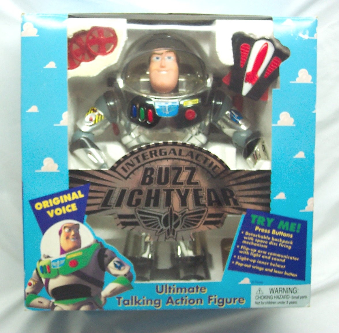 Vintage Thinkway Toys Walt Disney Toy Story Chrome ULTIMATE