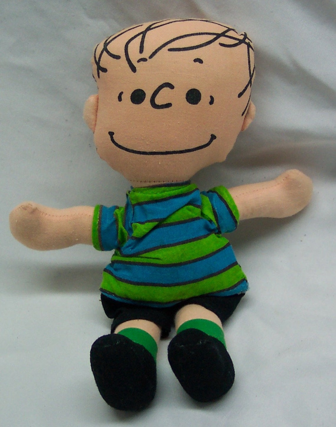 Vintage Antique Peanuts Gang LINUS BOY 7 Plush Stuffed Etsy