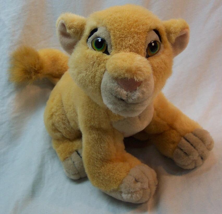 Vintage Walt Disney Store the Lion King BABY Young Nala LION 8 Plush Stuffed Animal Toy 1990 s Etsy UK
