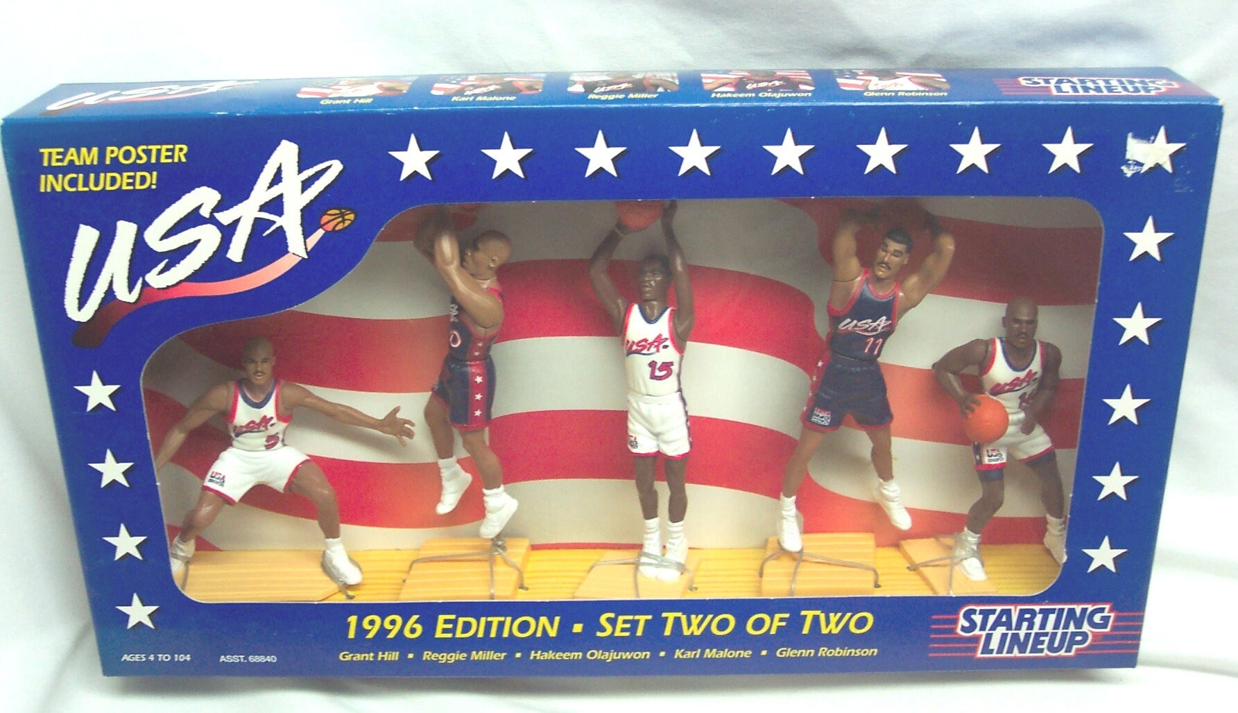 専用　Kenner  1996  シリーズ　フィギュア　NBA　5体セット　3 専用 Kenner 1996 シリーズ フィギュア NBA 5体セット 3｜フィギュア