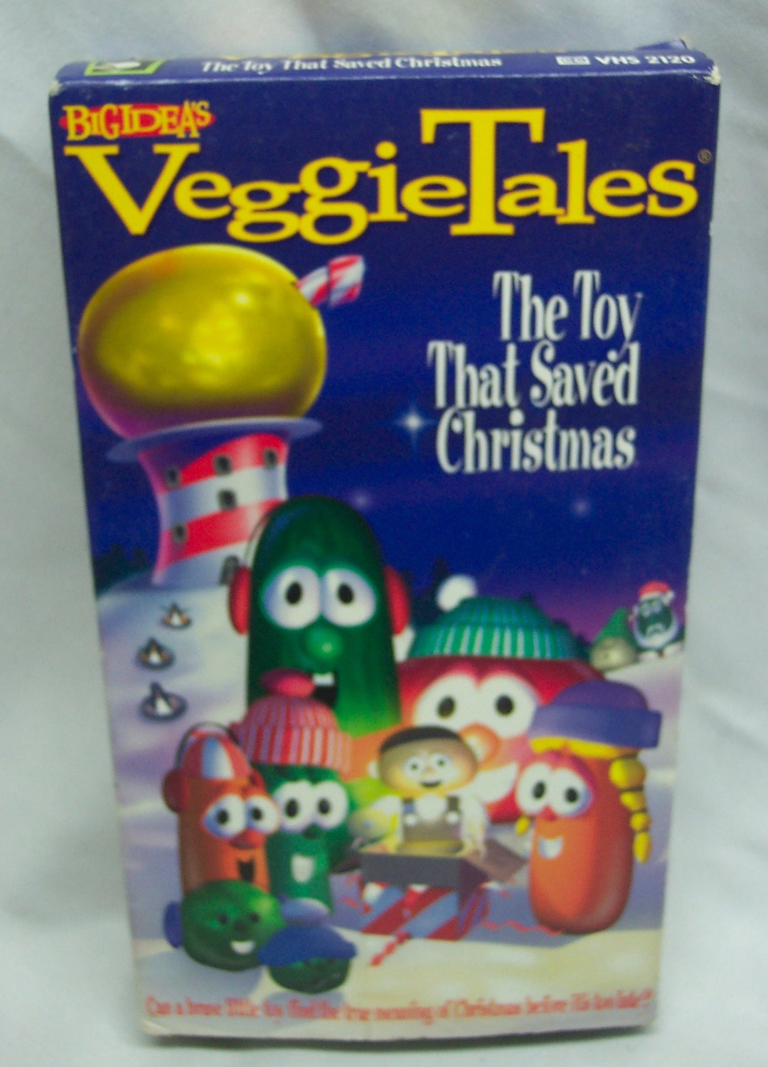 Vintage VEGGIE TALES the Toy That Saved Christmas Vhs Video Movie 1990 ...