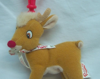 Rudolph The Red Nosed Reindeer The Island Of The Misfit Toys 4" Plush Stuffed Animal Toy Clip 1999 Cvs Prestige