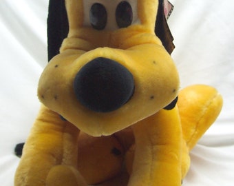 Vintage Disney's Pluto The Dog Stuffed Animal Plush Toy | eBay