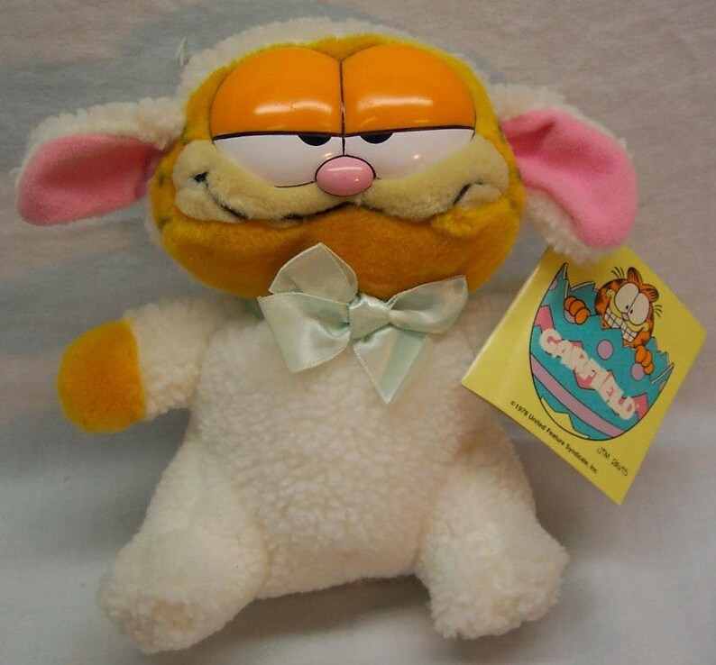 garfield stuffed animal 1981