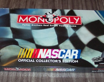 Vintage Milton Bradley 1997 NASCAR MONOPOLY Board Game Complete - Etsy