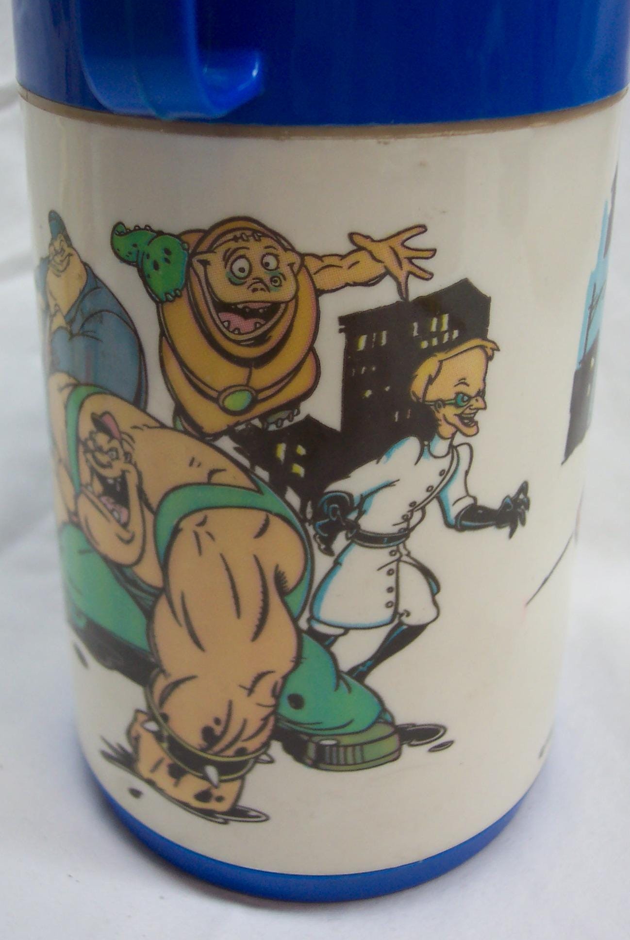 Vintage 1993 BIKER MICE From Mars Plastic Lunchbox THERMOS With