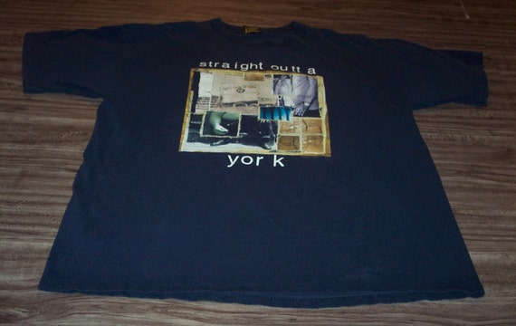 Vintage 1994 LIVE Band Straight Outta York Tour Concert T-shirt