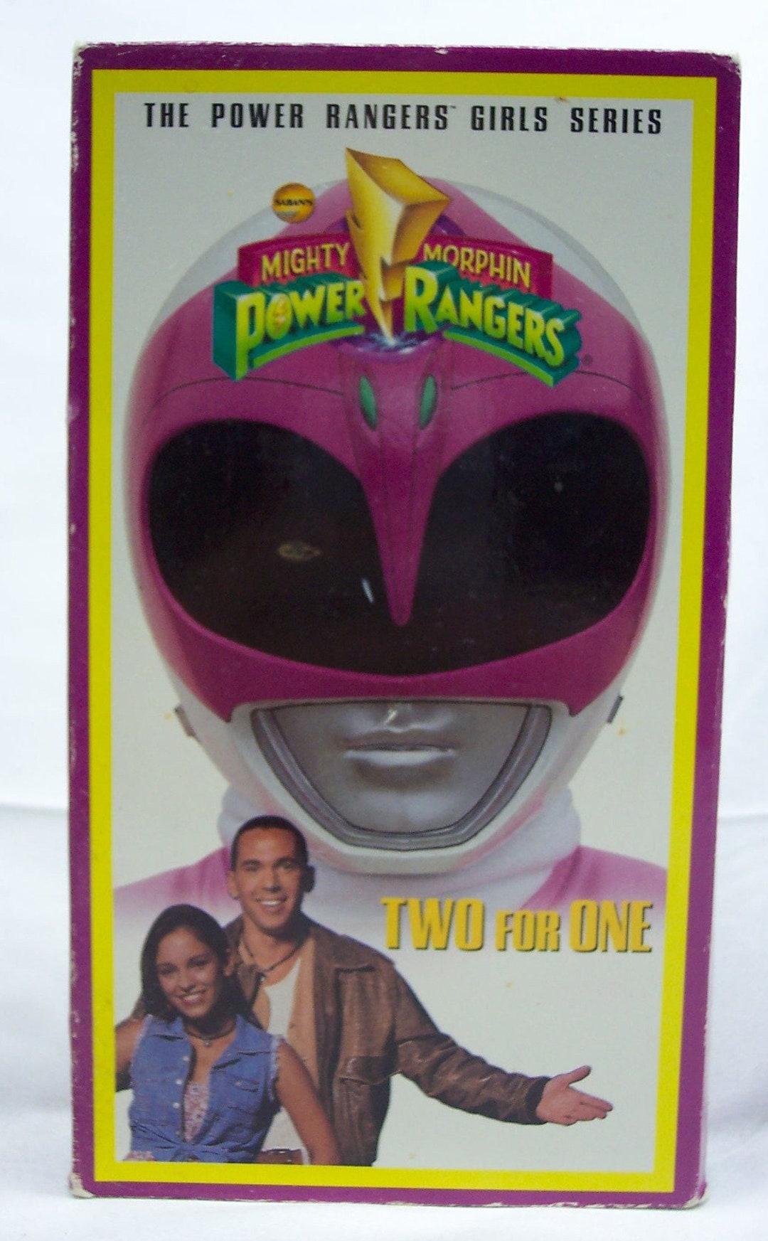 Vintage Mighty Morphin Power Rangers TWO FOR ONE Vhs Video 1995 Jason vintage-mighty-morphin-power-rangers-two-for-one-vhs-video-1995-jason