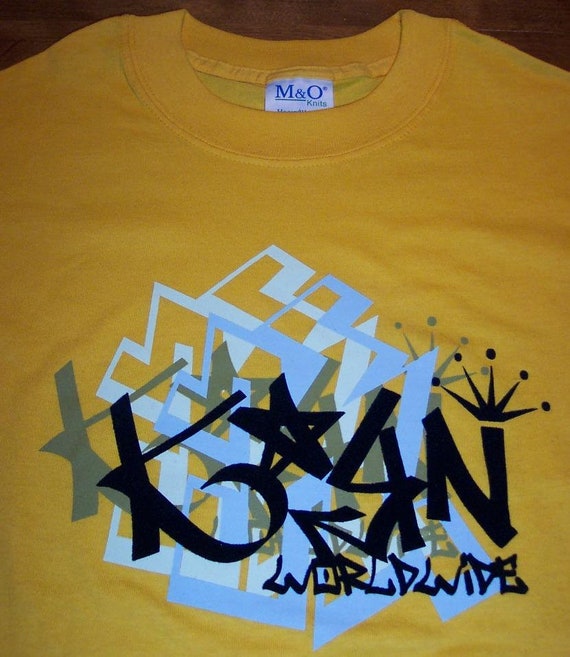 Vintage KORN Worldwide T-Shirt 2XL XXL NEW 1990's