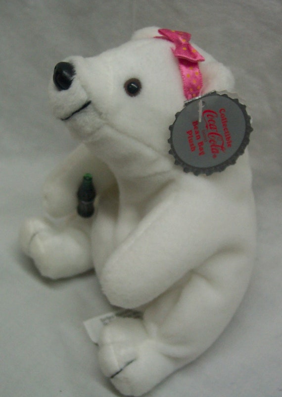 pink polar bear stuffed animal