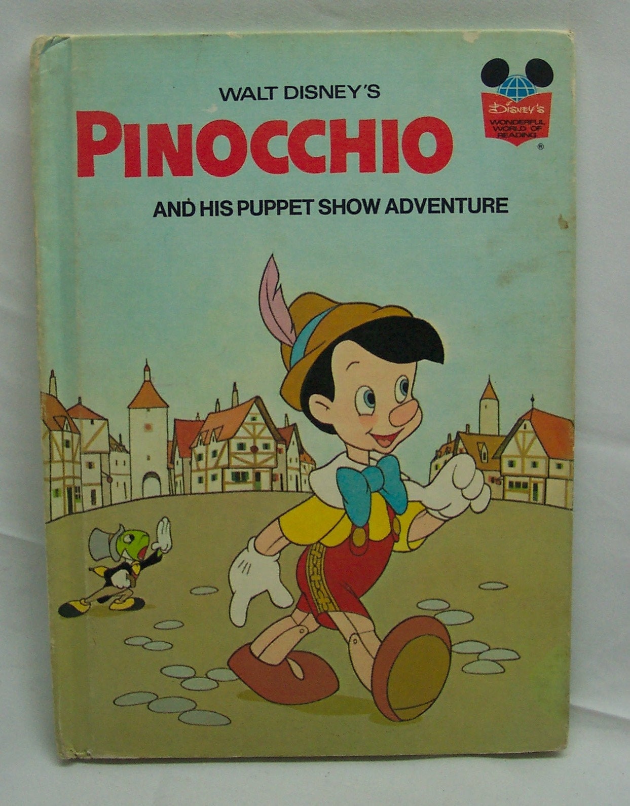 Pinocchio: A Puppet Storybook/vintage Stop Animation Book/children Picture  Book/puppetry and Stop Animation/heavy Cardboard Pages 