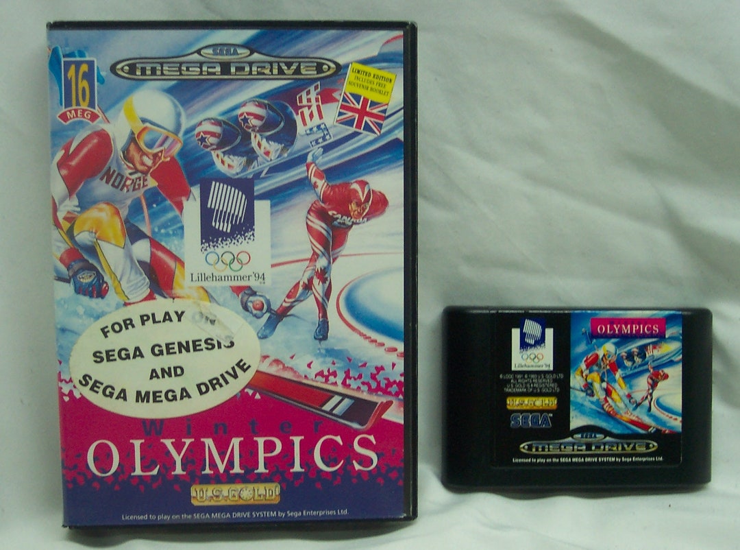 Winter Olympics - Sega Mega Drive - Complet Et Parfait (32X)