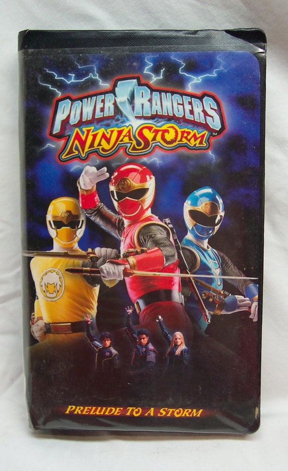 Vintage Mighty Morphin Power Rangers NINJA STORM Prelude to A