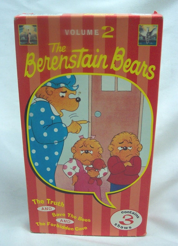 Vintage 1986 the Berenstain Bears THE TRUTH VHS Video Animated
