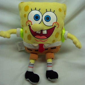 Spongebob Plush Backpack Etsy