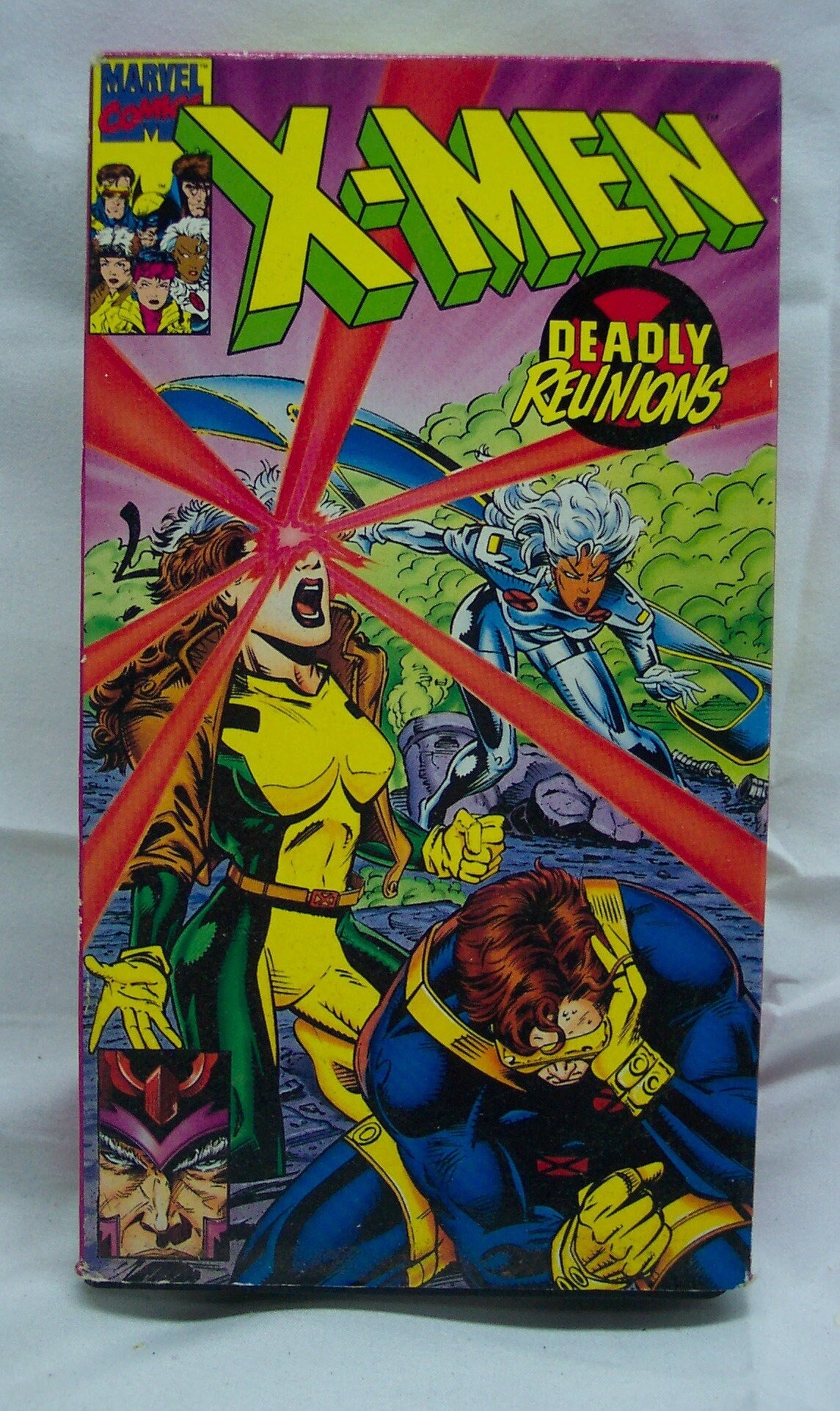 (未使用･未開封品)X-Men: Deadly Reunions [VHS] Vintage 1993 X-MEN DEADLY REUNIONS Marvel Comics Animated