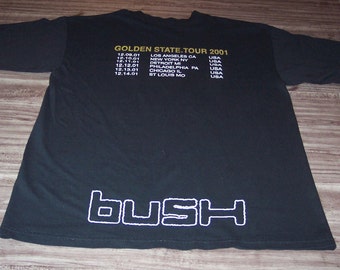 Steve Miller Band Kohls Band Shirts Vintage BUSH Golden State 2001