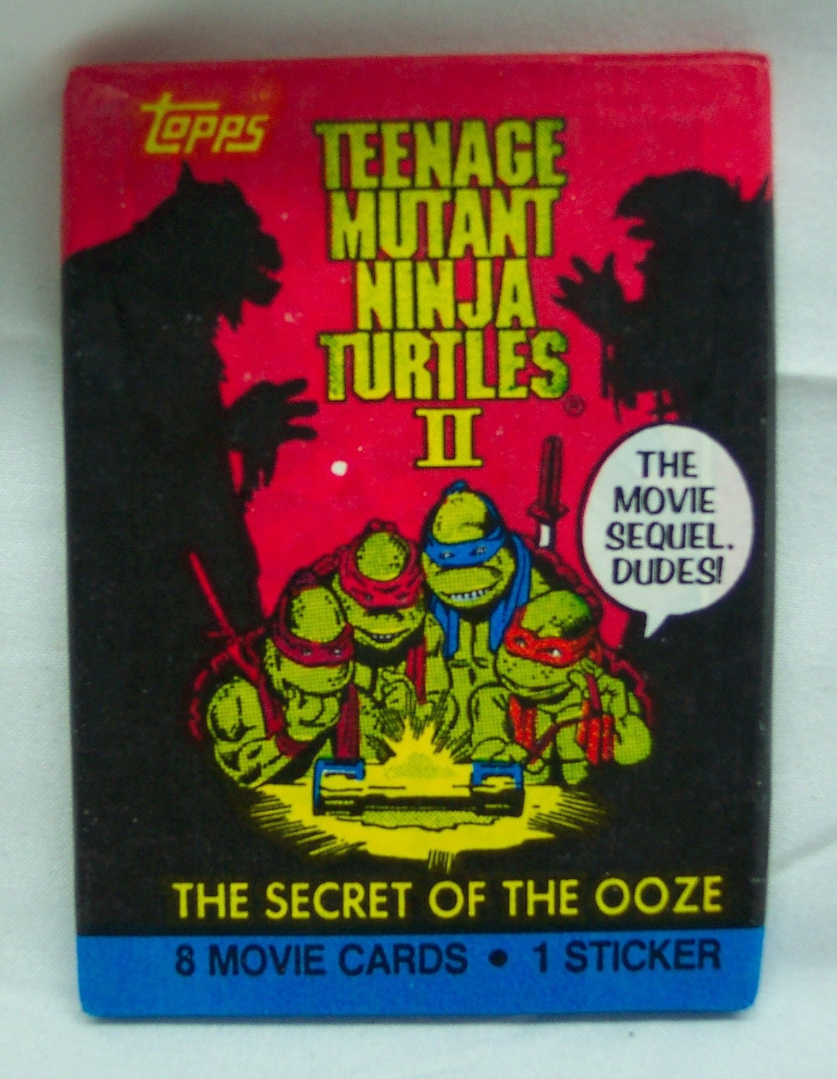 Vintage 1991 TOPPS Teenage Mutant Ninja Turtles 2 Secret of the