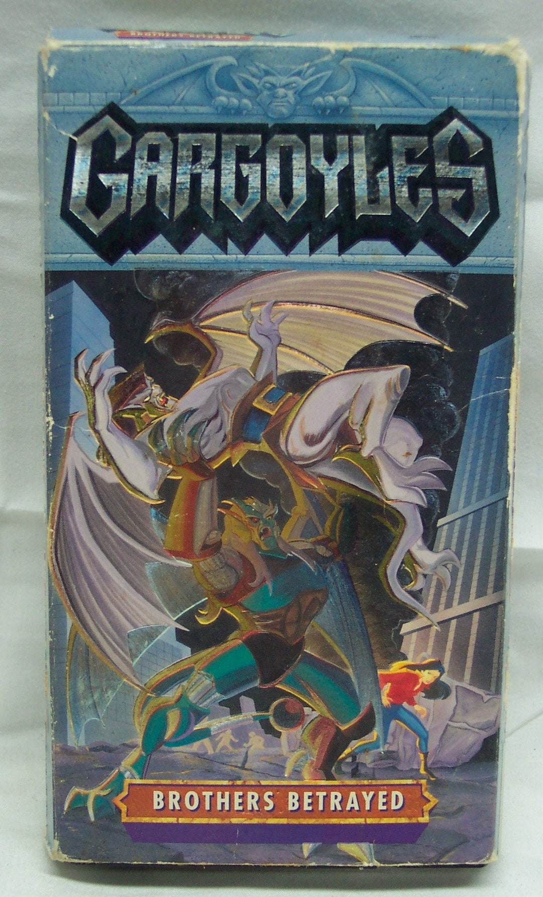 Vintage 1996 GARGOYLES BROTHERS BETRAYED Cartoon Volume 4 Vhs Video ...