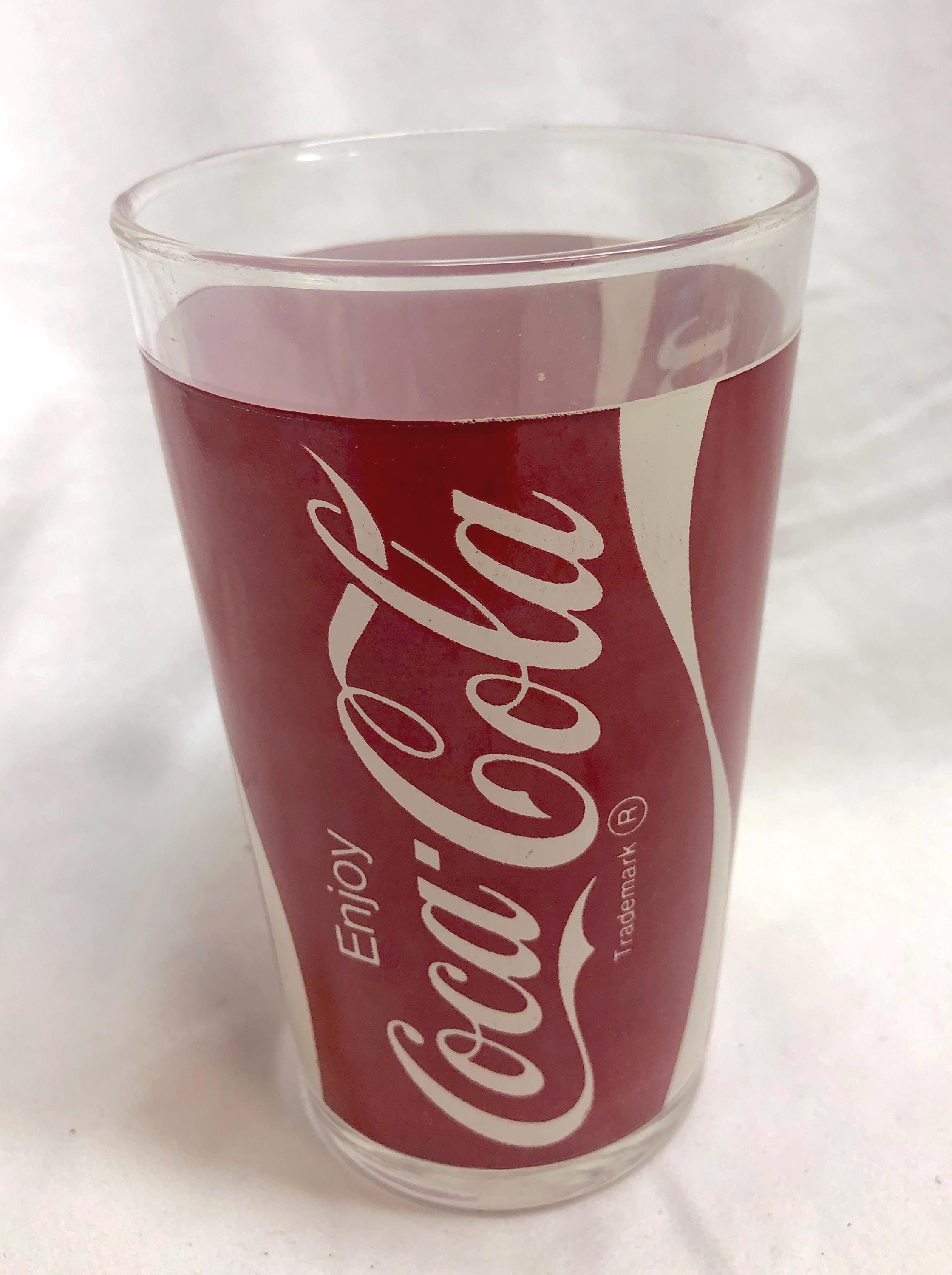 コカ・コーラ 注文 1980年代 入手困難非売品 オリジナルデザイングラス