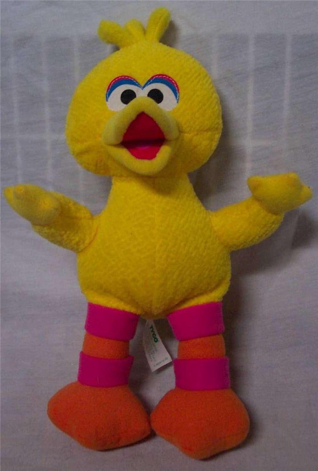 Vintage 1998 TYCO Sesame Street My First Pal BIG BIRD 10