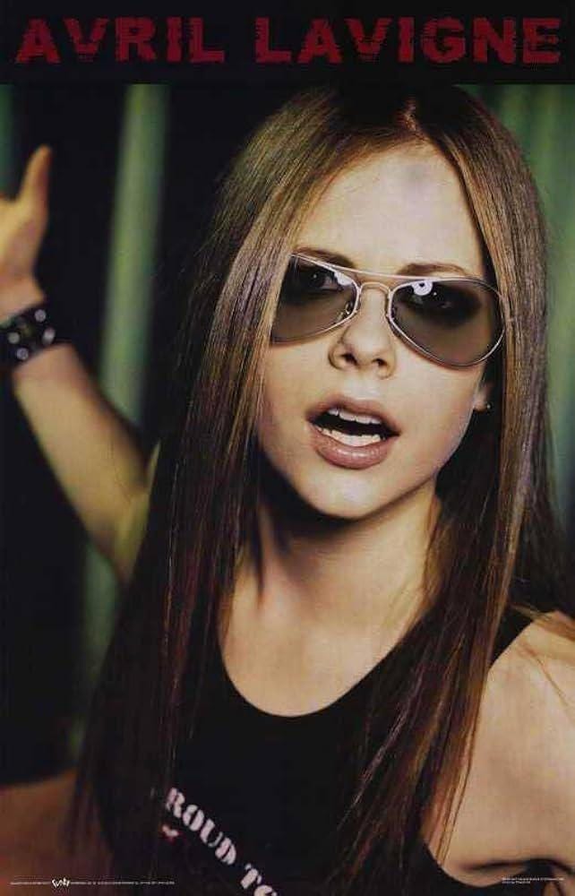 Vintage 2002 AVRIL LAVIGNE Poster 22.375'' X 34' NEW Funky - Etsy
