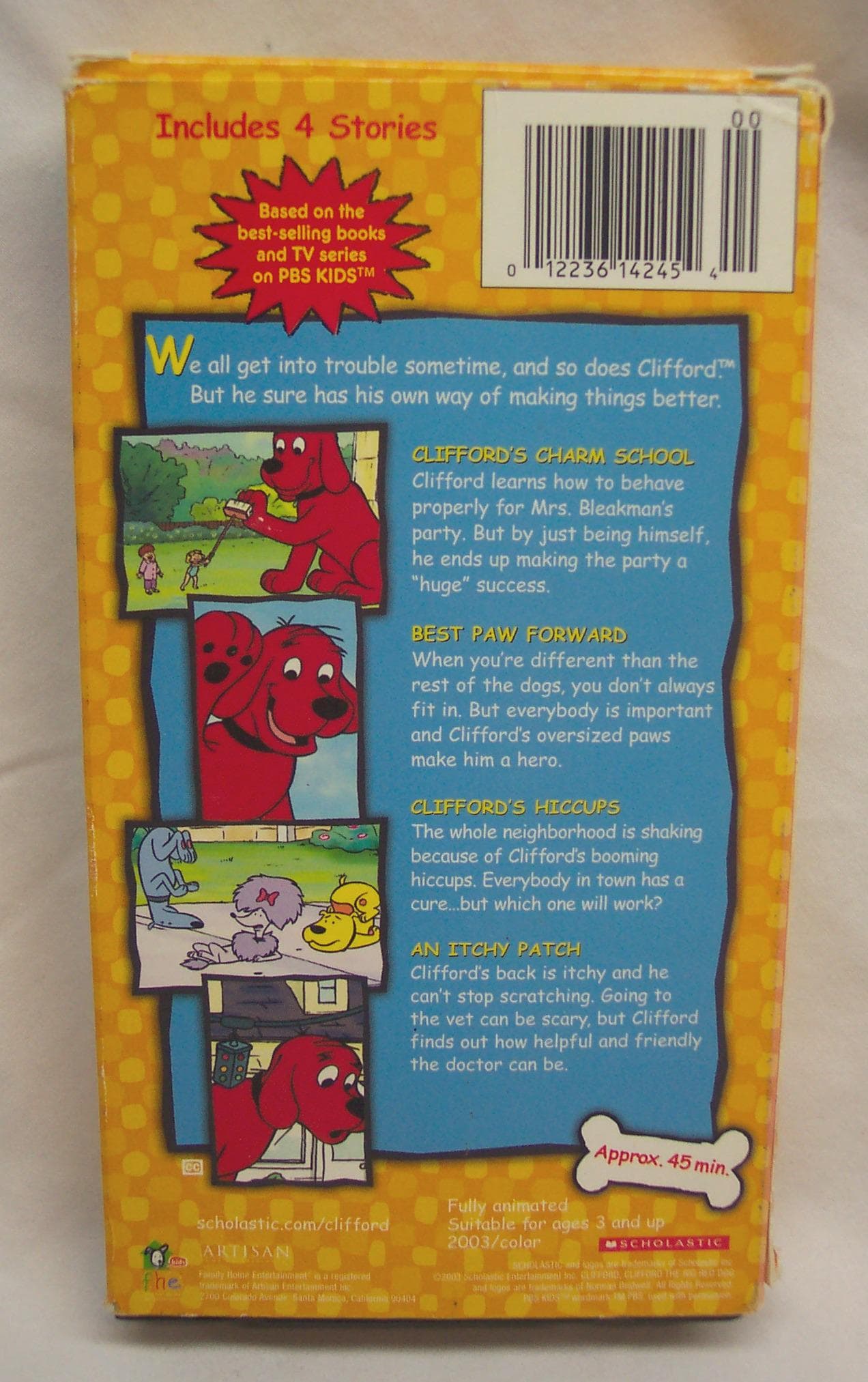 Vintage Scholastic CLIFFORD the Big Red Dog Big Look Out, Clifford