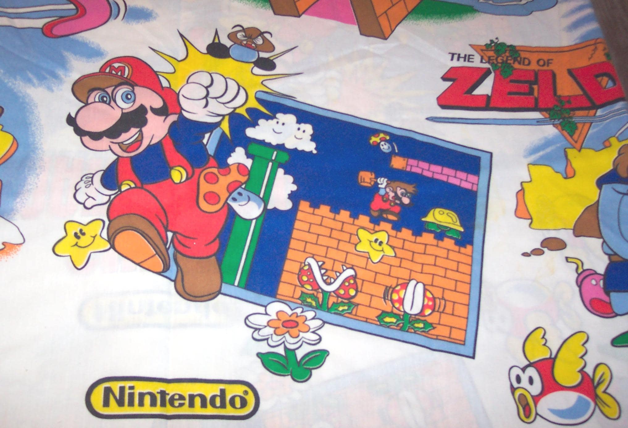 ヴィンテージ 1988年 任天堂 スーパーマリオブラザーズ ゼルダの