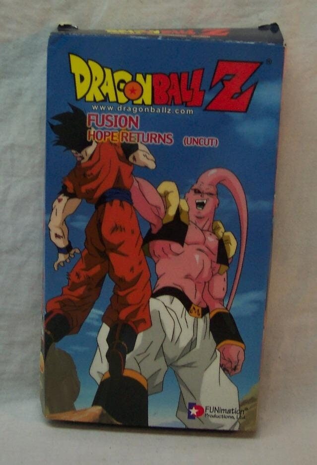 Dragonball Z Losing Battle Uncut VHS Fusion Saga DBZ Anime 
