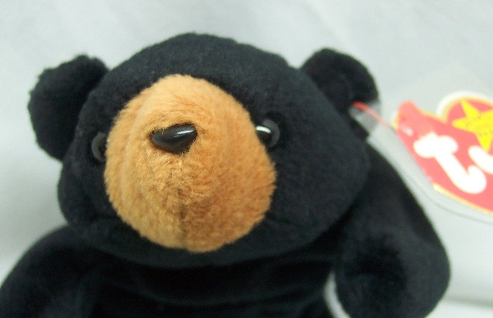 TY 1993 Beanie Babies BLACKIE The Black Bear 9 Bean Bag | Etsy