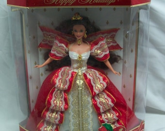 sachin and babi light blue dress 1997 Happy Holidays® Barbie® Doll; available exclusively to members of The  Official Barbie Collector's ClubSM main image 1