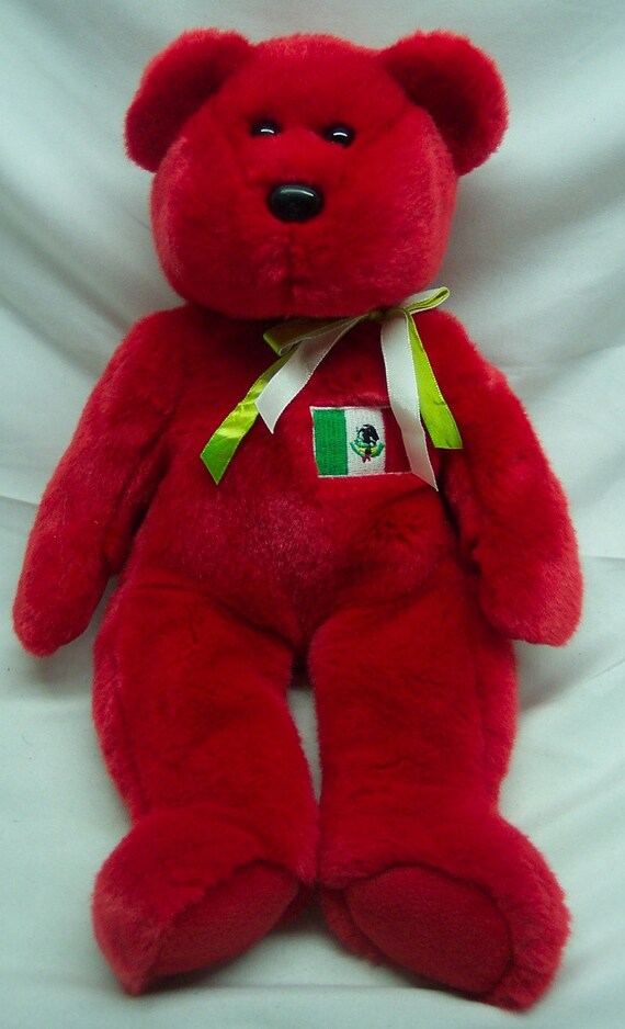 Red mexican beanie baby cheap