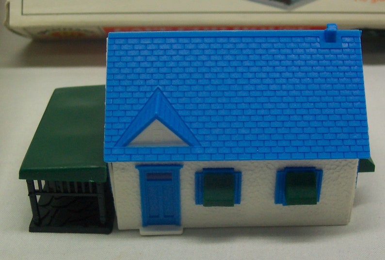 Vintage Bachmann Plasticville HO Scale TRAIN Cape Cod House Etsy