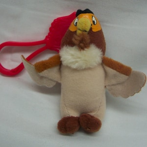 Vintage Walt Disney Winnie the Pooh ROO 3&quot; Plush CLIP Mini Stuffed Animal Toy 1990&#39;s Mcdonald&#39;s