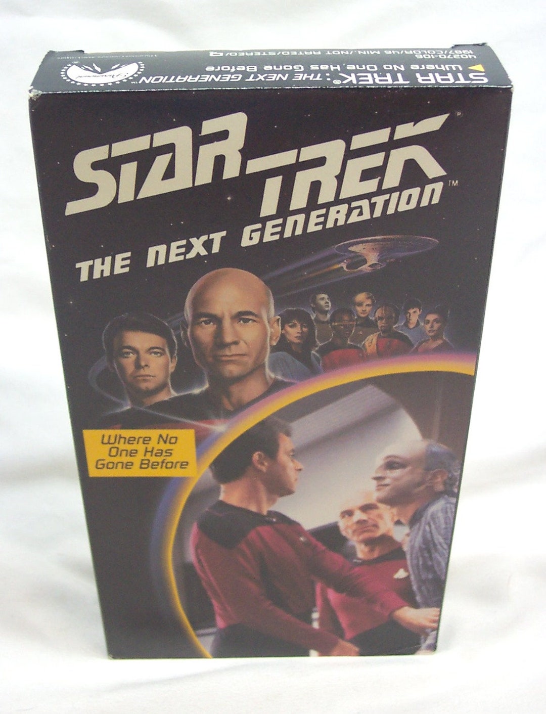 Vintage 1987 STAR TREK the Next Generation Where No One Has Gone